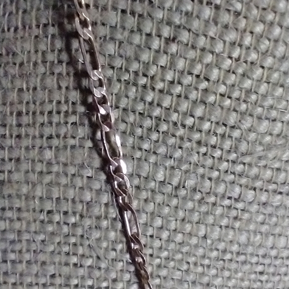 2002 goldtone Crystal curb chain graduation school necklace - Picture 6 of 7